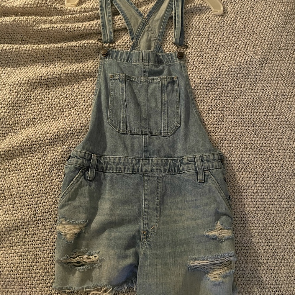 Abercrombie Denim Overalls